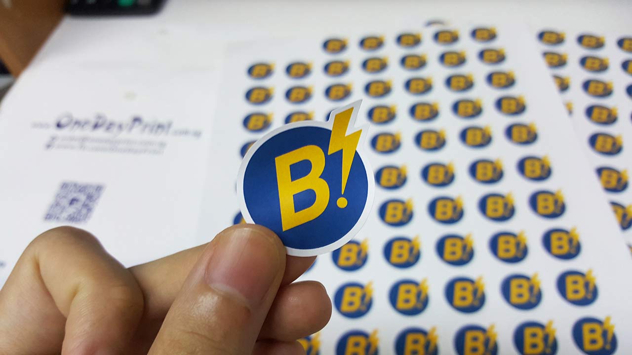 What must you search for in finding the ideal sticker printing company?